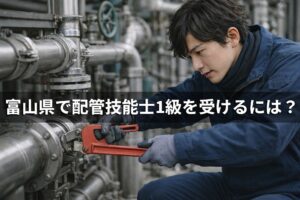 投稿についてもっと詳しく 富山県で配管技能士1級を受けるには？受験資格・申請方法・試験内容をまとめて解説